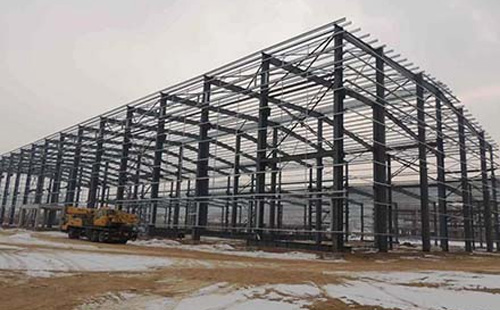 广河广河钢结构厂房安装